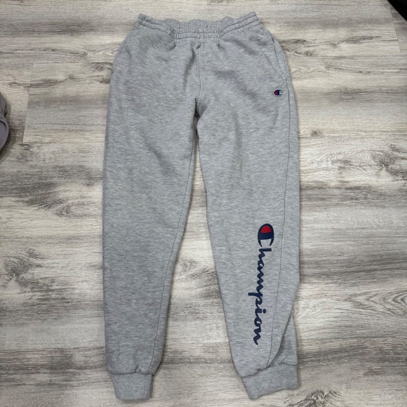 Champion Authentic Athletic Wear Gray Sweatpants Joggers Mens Size Large - Picture 1 of 5